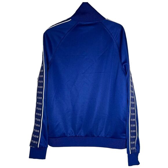 SCOTCH & SODA Varsity Jacket, Blue Size L - Picture 3 of 11
